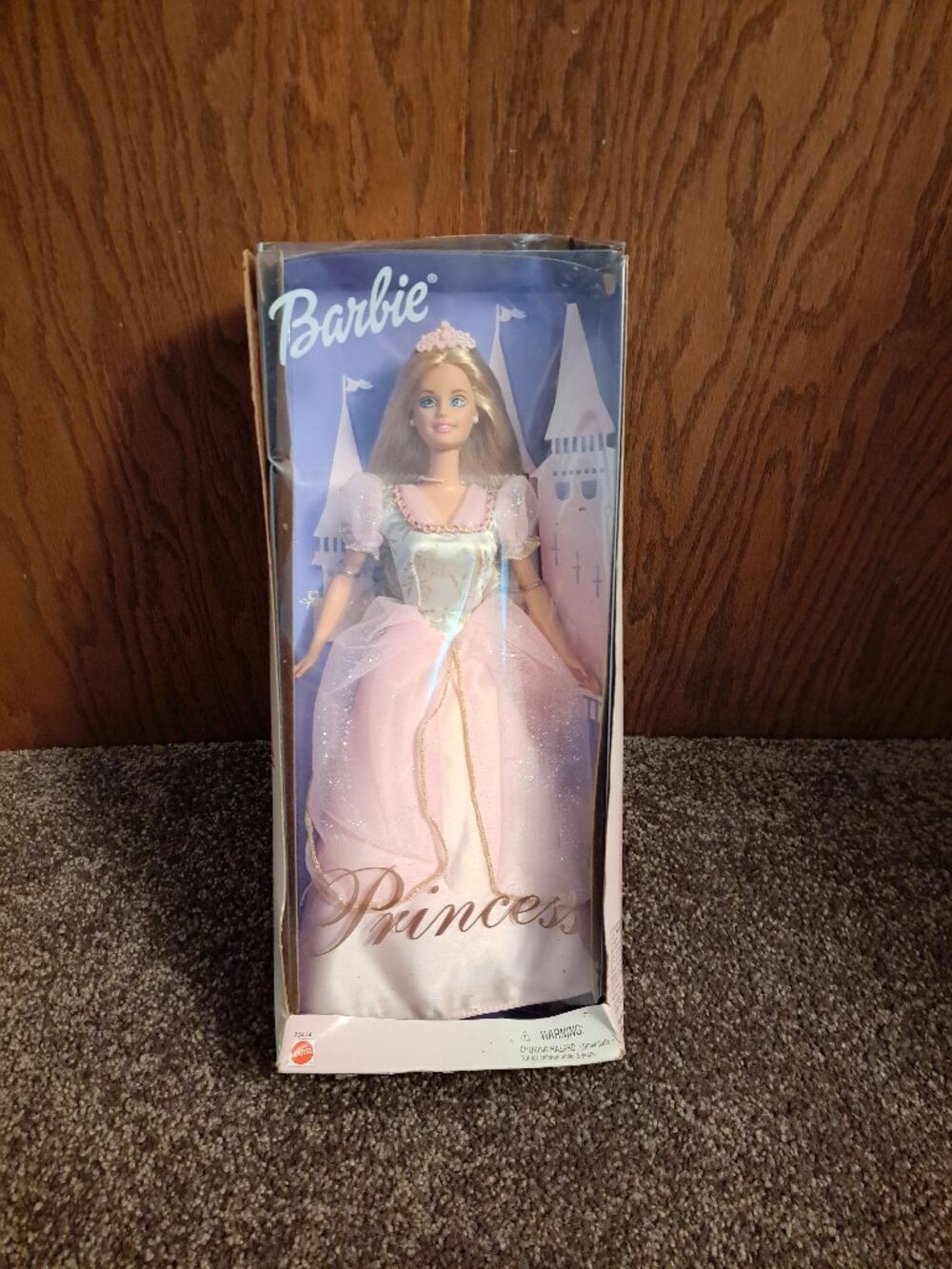 NIB Vintage 1999 Princess Barbie Doll Easy to Dress with Crown, Mattel